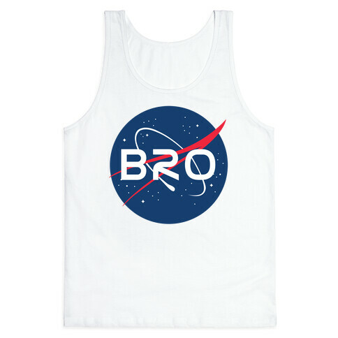 Bro Nasa Parody Tank Top