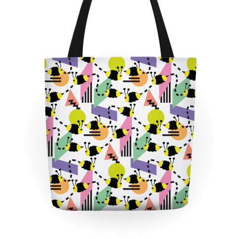 Bee Rad Pattern Tote