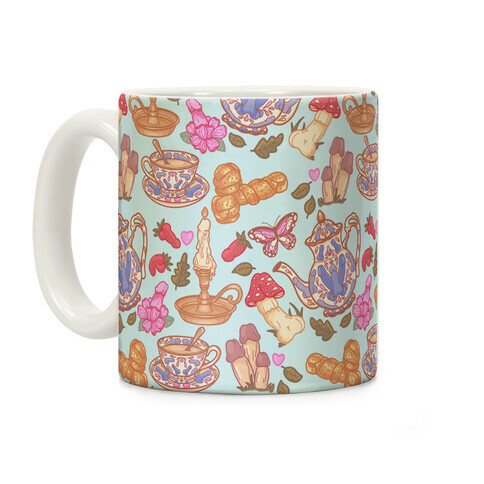 Cottagecore Peens Pattern Coffee Mug