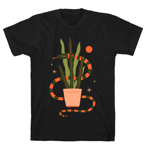 Snake in a Snake Plant T-Shirt