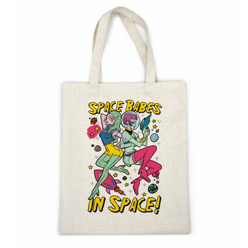 Space Babes In Space! Casual Tote