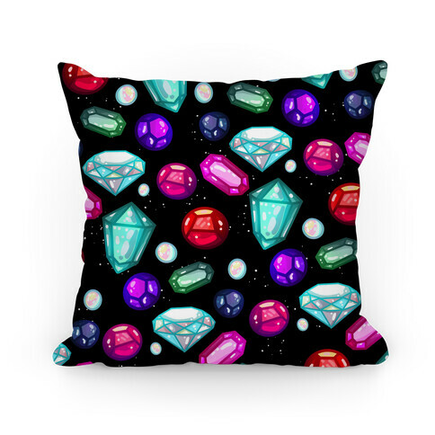 Gemstones Pattern Pillow