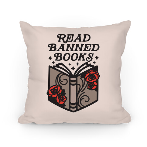 Read Banned Books Pillow