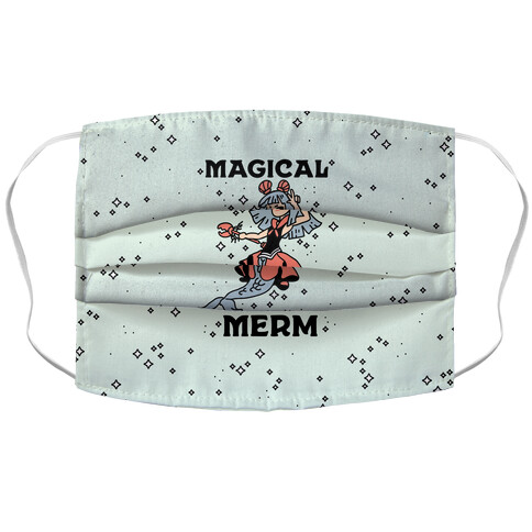Magical Merm Accordion Face Mask
