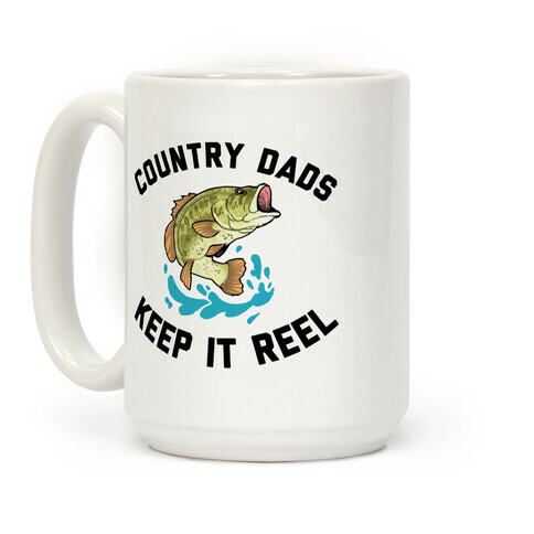 Country Dads Keep It Reel  Coffee Mug