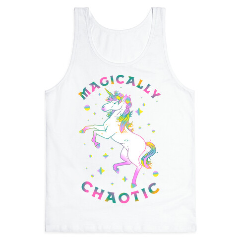 Magically Chaotic Unicorn Tank Top